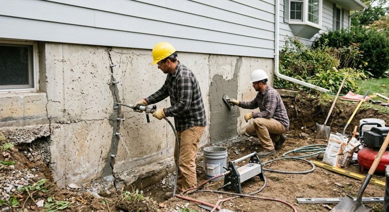 Basement Foundation Repair in Basking Ridge, NJ