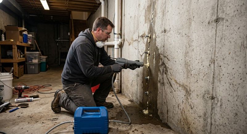 Basement Foundation Repair in Basking Ridge, NJ