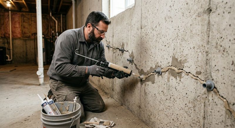 Basement Foundation Repair in Bridgewater, NJ