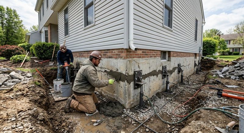 Basement Foundation Repair in Ho Ho Kus, NJ