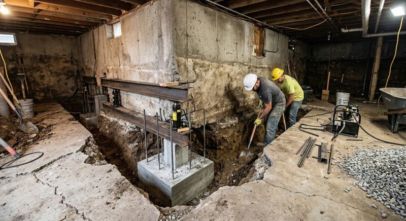 Basement Underpinning in Morris County, NJ