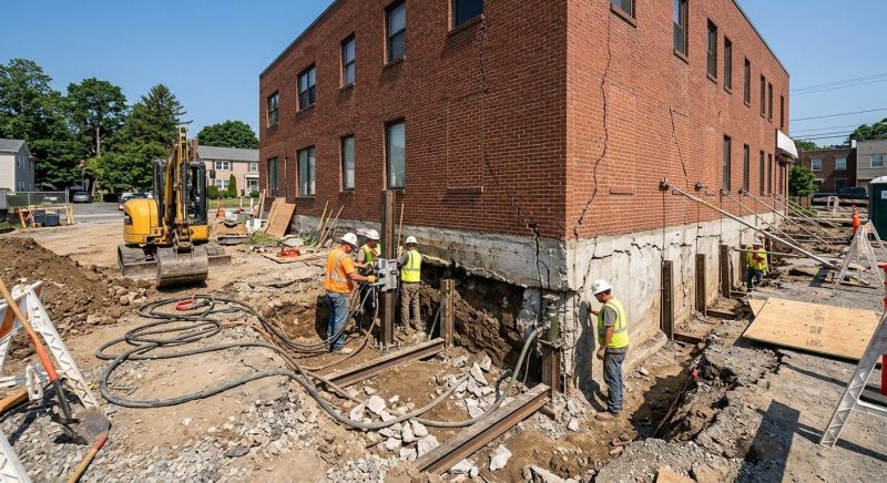Building Foundation Repair in Middlesex County, NJ