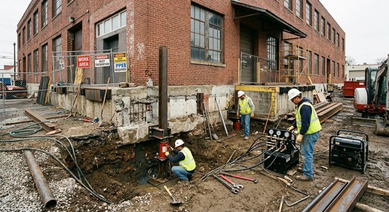 Building Foundation Repair in Paterson, NJ