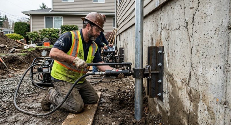 Concrete Foundation Leveling in Hackettstown, NJ