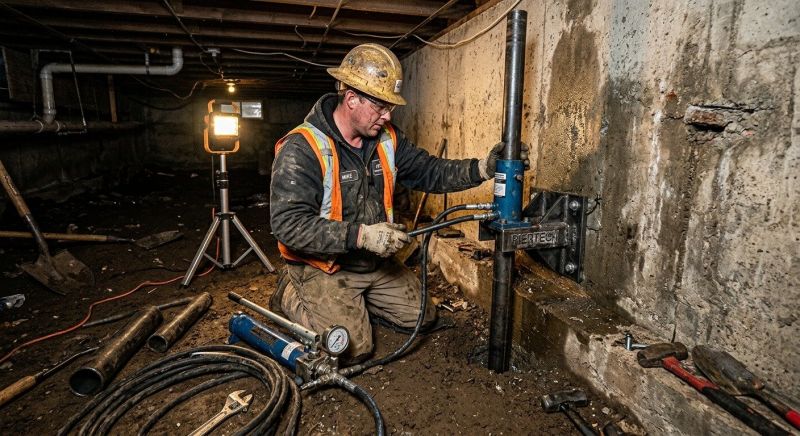 Concrete Foundation Leveling in West Milford, NJ