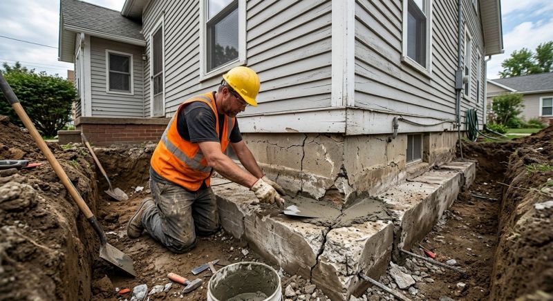 Concrete Foundation Repair in Bridgewater, NJ