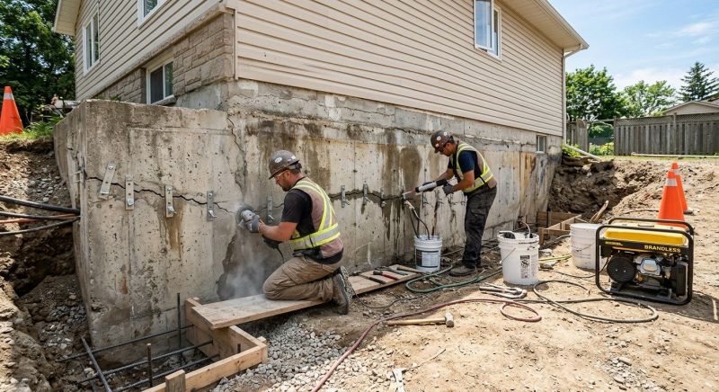 Concrete Foundation Repair in Millburn, NJ