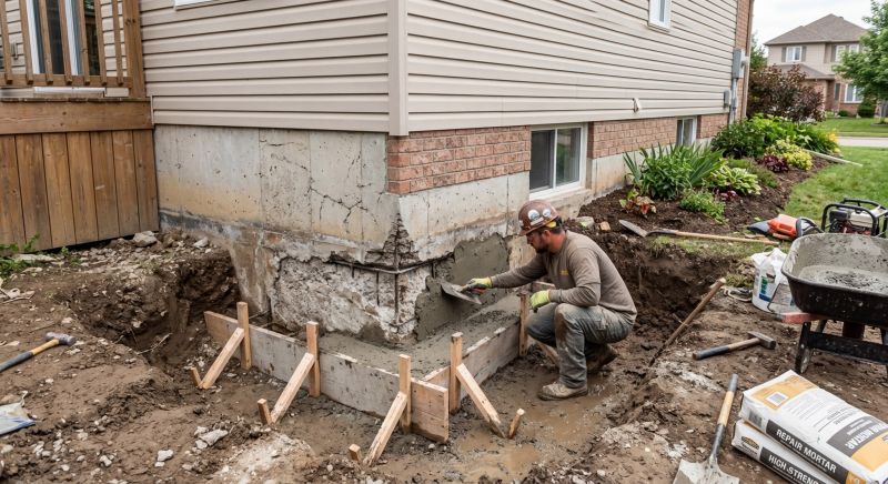 Concrete Foundation Repair in Montclair, NJ