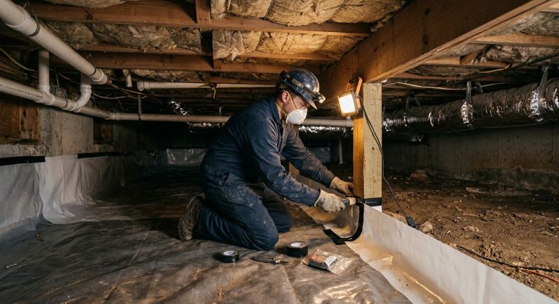 Crawl Space Leveling in Morris County, NJ