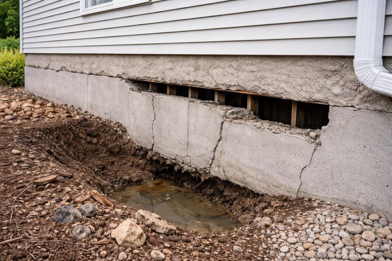Foundation Damage Repair in Califon, NJ