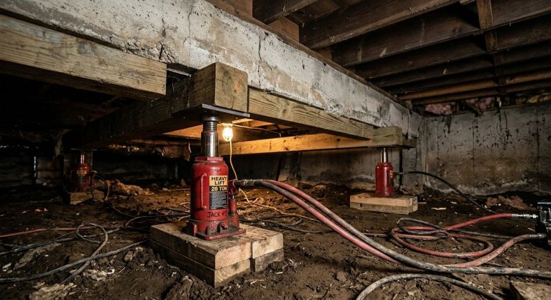 Foundation Jacking in Bogota, NJ