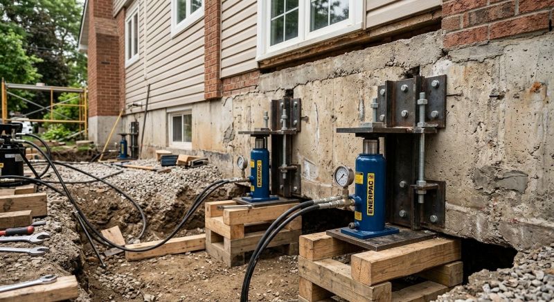 Foundation Jacking in Bridgewater, NJ