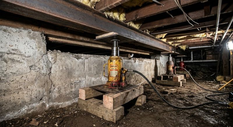 Foundation Jacking in Carteret, NJ