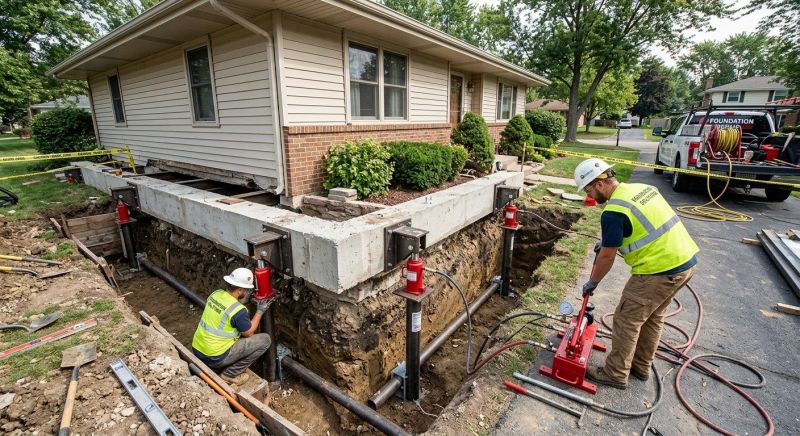 Foundation Jacking in Chester, NJ