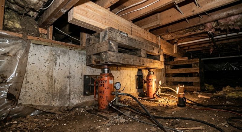Foundation Jacking in Edison, NJ