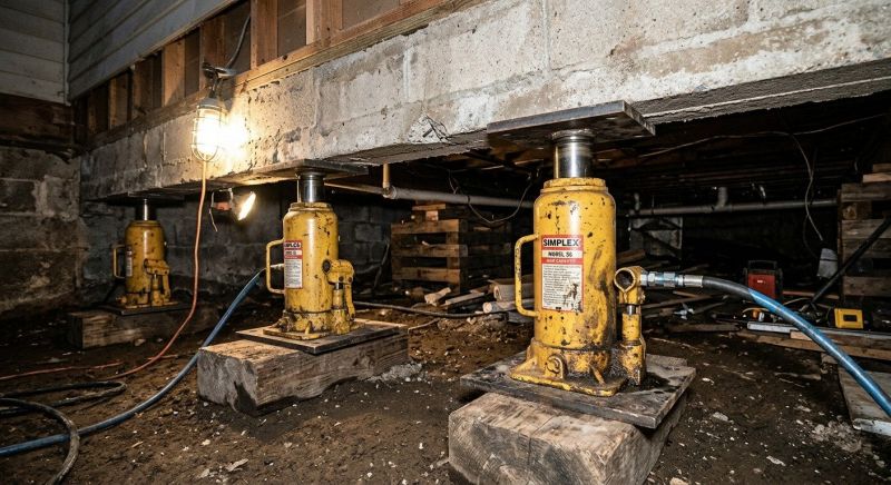 Foundation Jacking in Edison, NJ