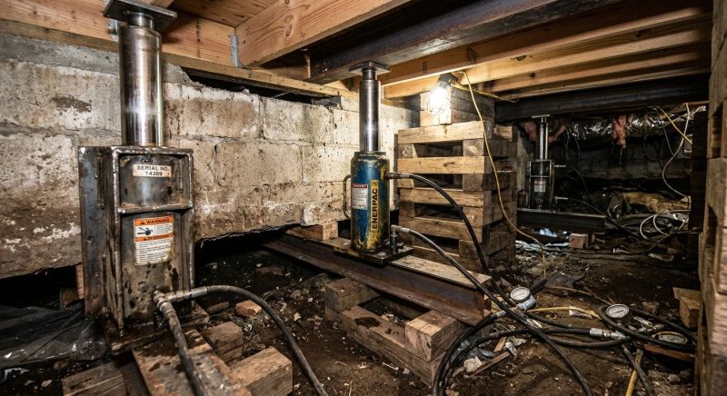 Foundation Jacking in Hackensack, NJ
