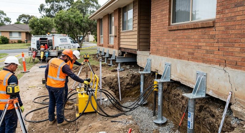 Foundation Jacking in Montclair, NJ