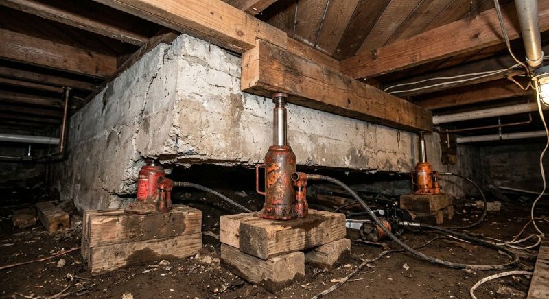 Foundation Jacking in Saddle Brook, NJ