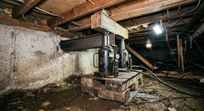 Foundation Jacking in Westfield, NJ