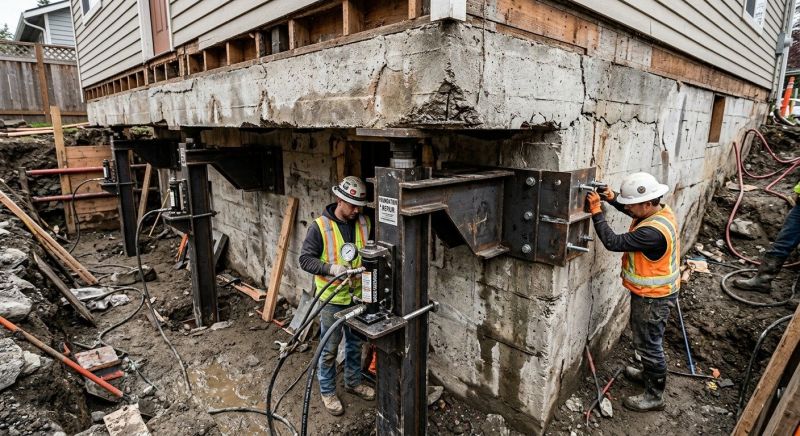 Foundation Lifting in Bergen County, NJ