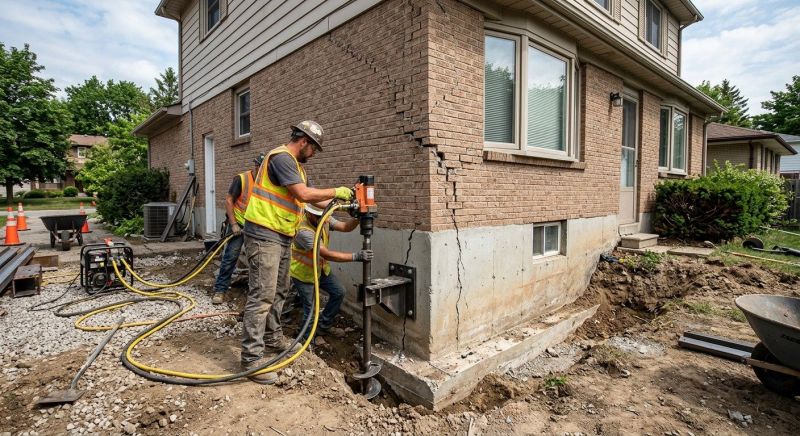 Foundation Lifting in Bridgewater, NJ