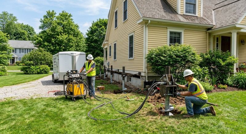 Foundation Lifting in Florham Park, NJ