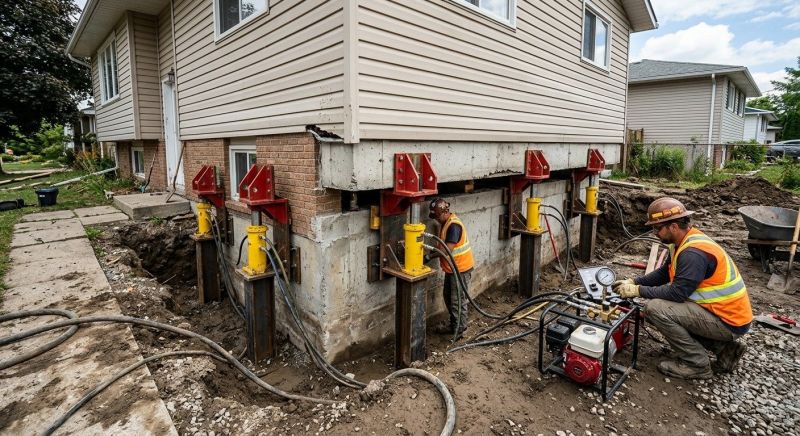 Foundation Lifting in Florham Park, NJ