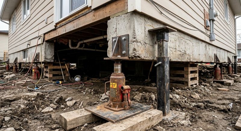 Foundation Lifting in Iselin, NJ