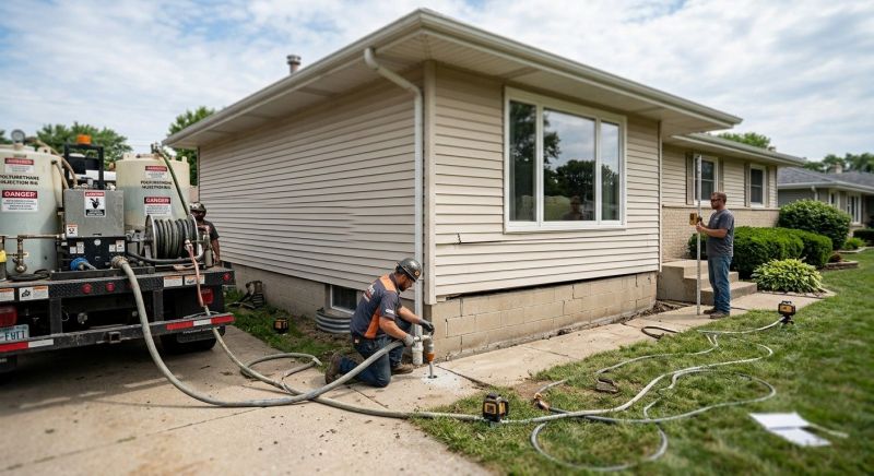 Foundation Lifting in Morris County, NJ