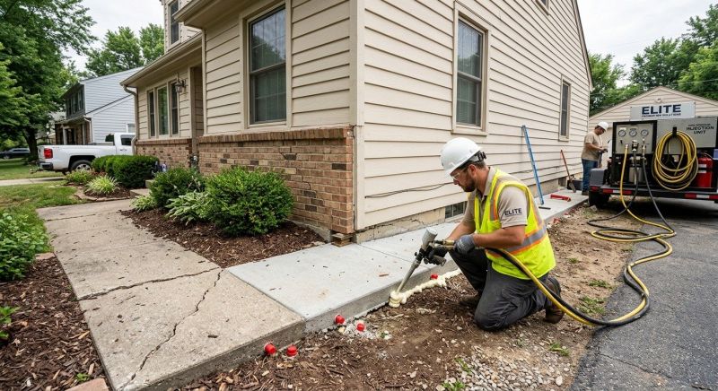 Foundation Lifting in Morris County, NJ