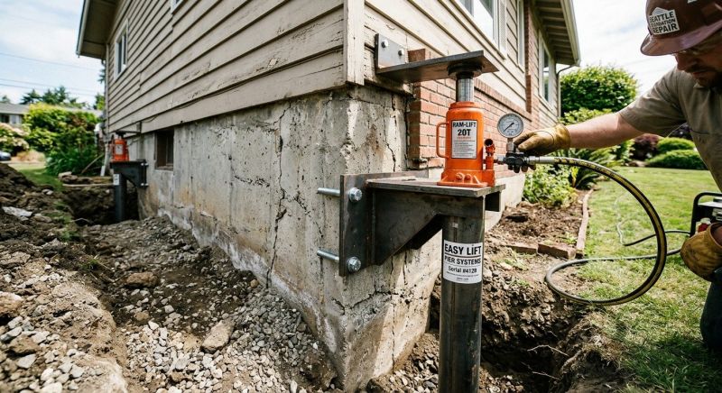 Foundation Lifting in Morris County, NJ