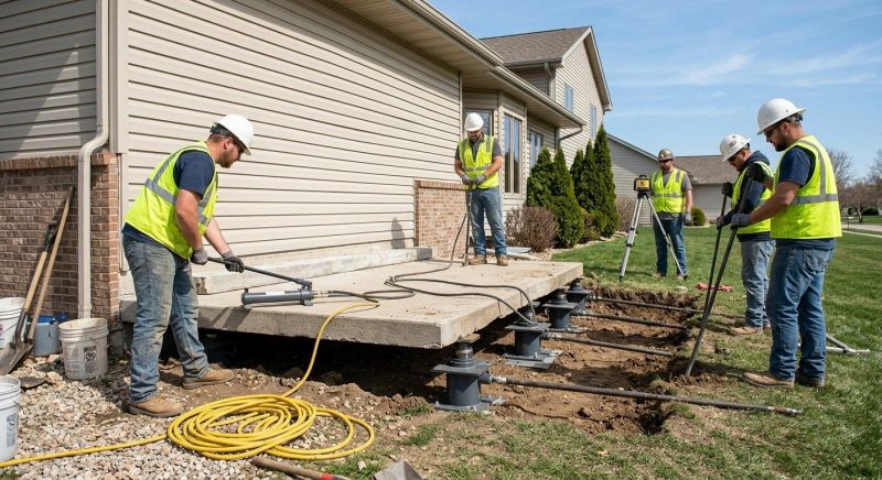 Foundation Lifting in Nutley, NJ