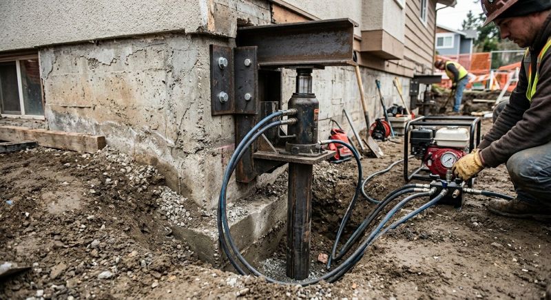 Foundation Lifting in Union, NJ