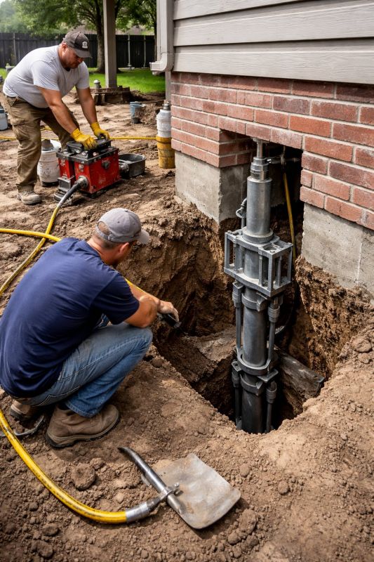 Foundation Pier Repair in Morris County, NJ