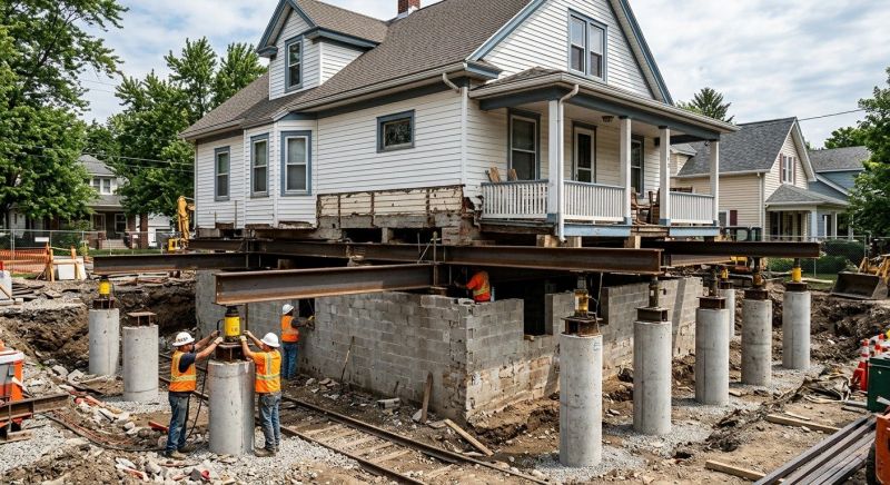 Foundation Raising in Franklin, NJ