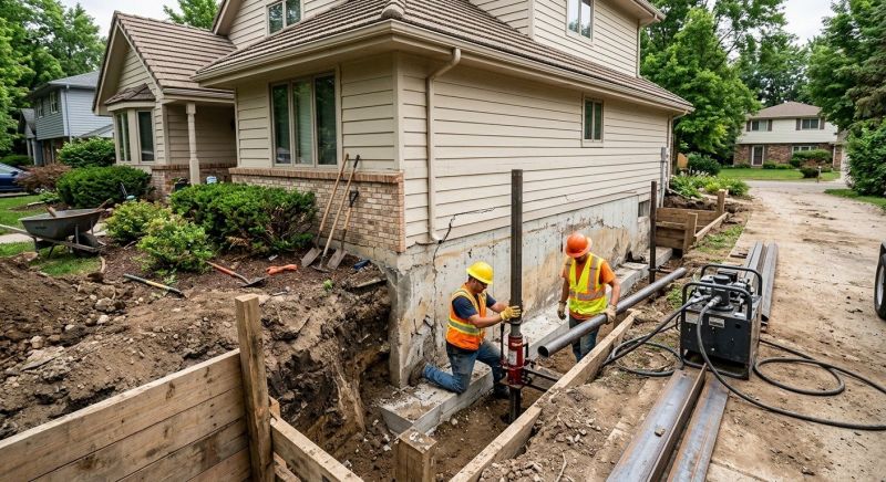 Foundation Repair in Clinton, NJ
