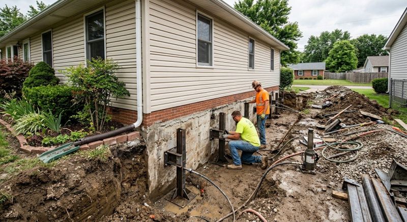 Foundation Stabilizing in Berkeley Heights, NJ