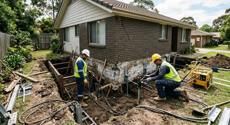 Foundation Stabilizing in Franklin, NJ
