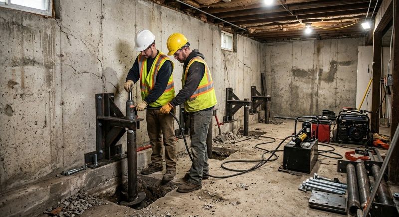 Foundation Stabilizing in Franklin, NJ