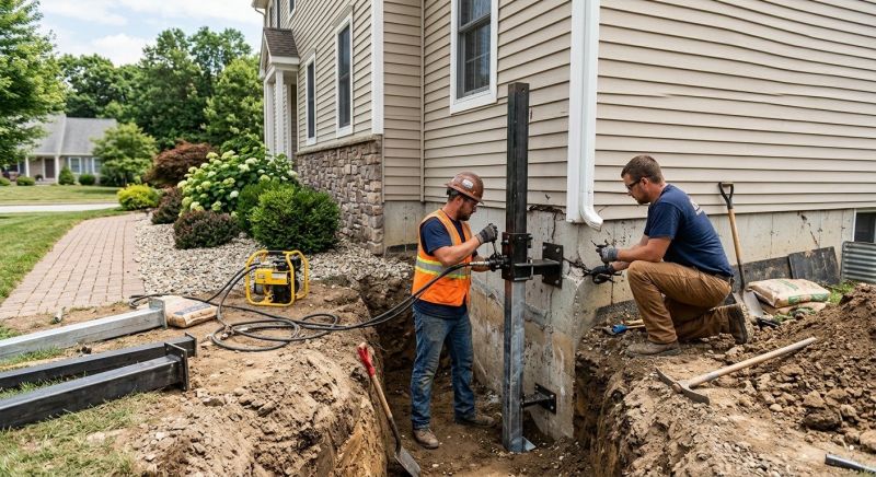 Foundation Stabilizing in Hillside, NJ