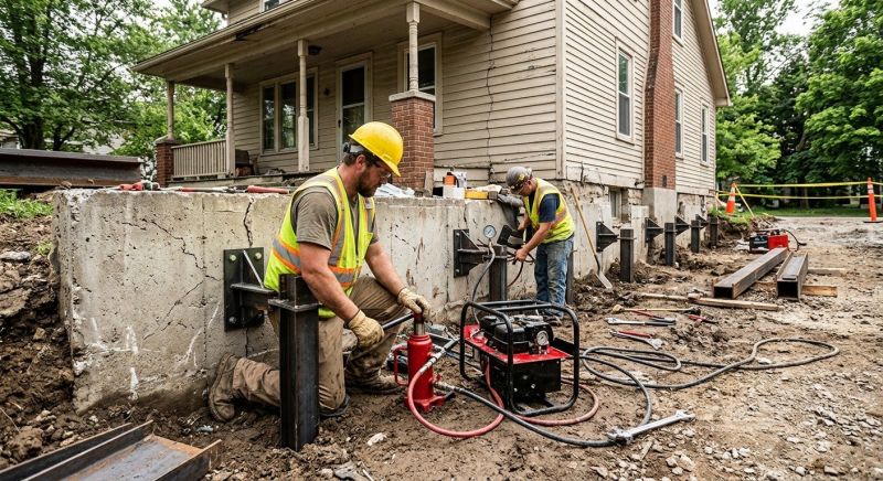 Foundation Stabilizing in Ho Ho Kus, NJ