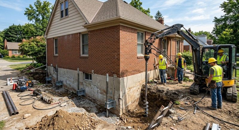 Foundation Stabilizing in Millburn, NJ