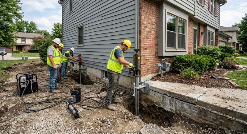 Foundation Stabilizing in Sussex County, NJ