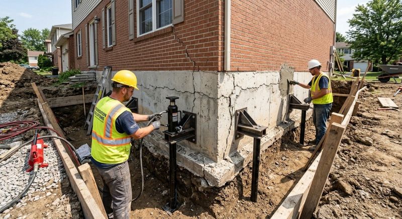 Foundation Structural Repair in Denville, NJ
