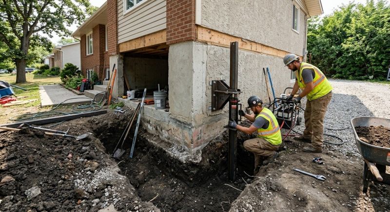 Foundation Structural Repair in Ho Ho Kus, NJ