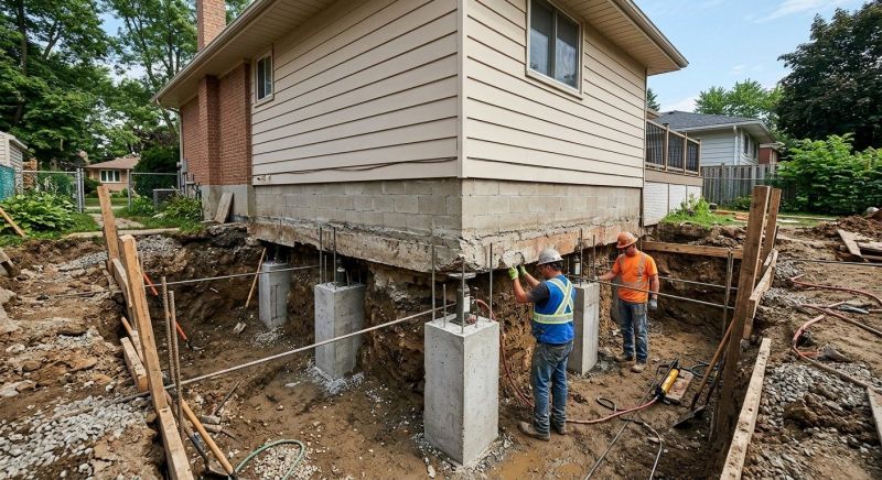 Foundation Underpinning in Morris County, NJ