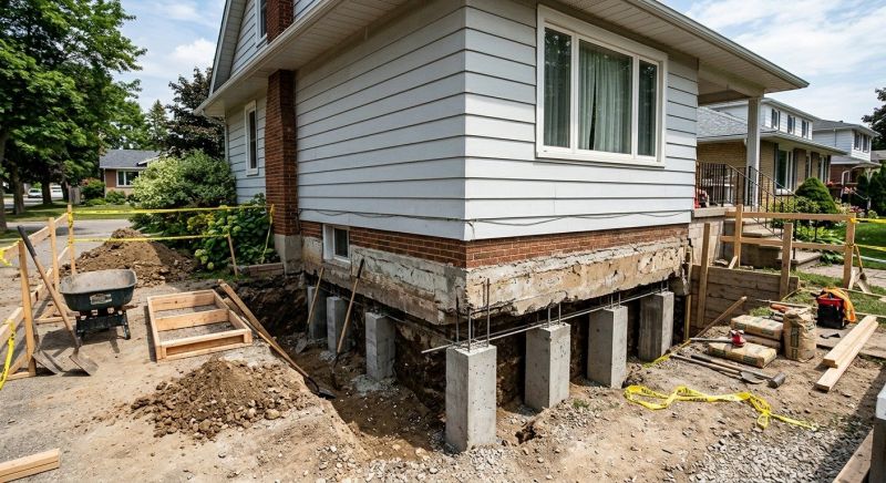Foundation Underpinning in Morris County, NJ