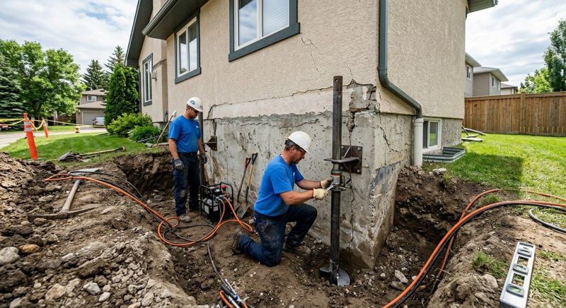 Helical Pile Installation in Morris County, NJ