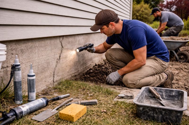 Home Foundation Repair in Irvington, NJ